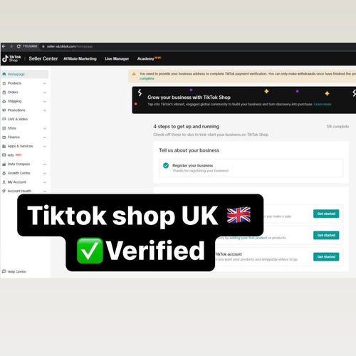 Tiktok shop UK