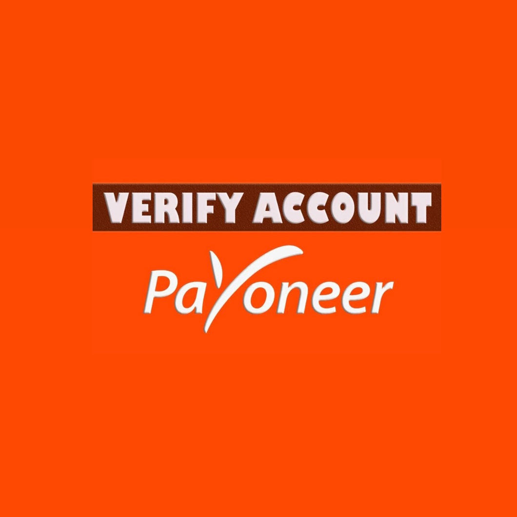 ANY NAME Payoneer - Verified